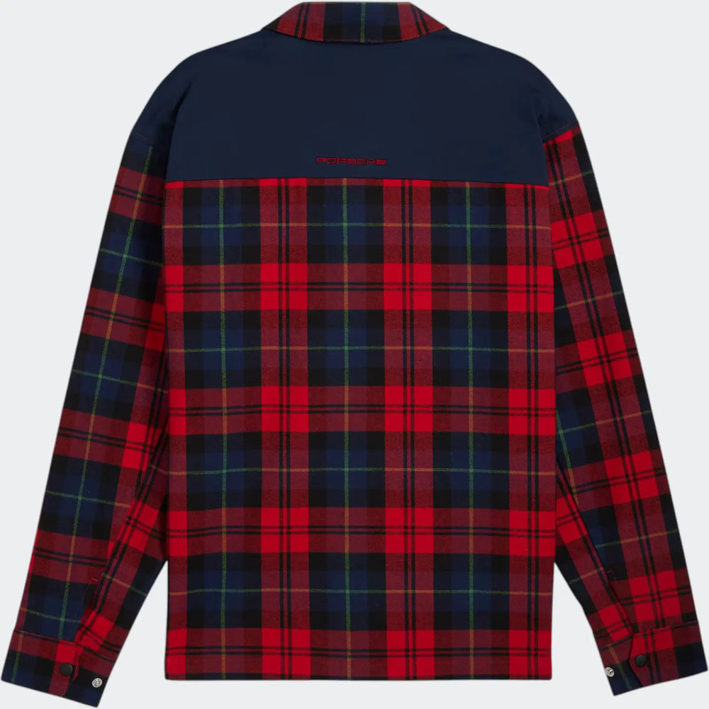 Pl Statement Flannel Over Shirt Red Shirts