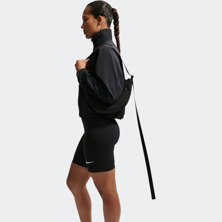 W Nsw Nk Clsc Hr 8In Short Black Shorts