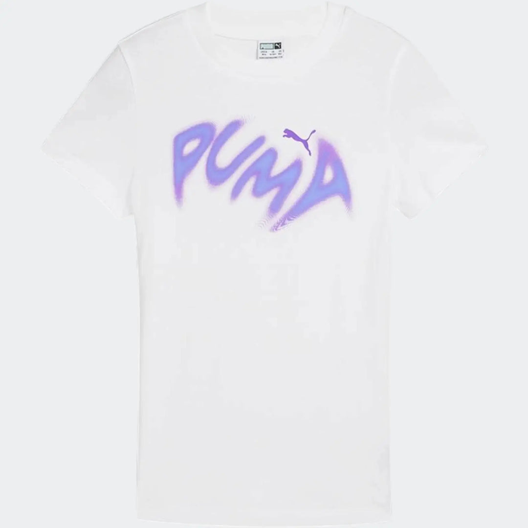 Graphics Warped Puma Tee White T-Shirts