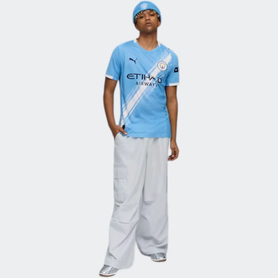 Mcfc Hm Jsy 25/26 Blue Jersey