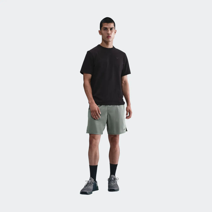 M Nk Df Totality Knit 7In Green Shorts