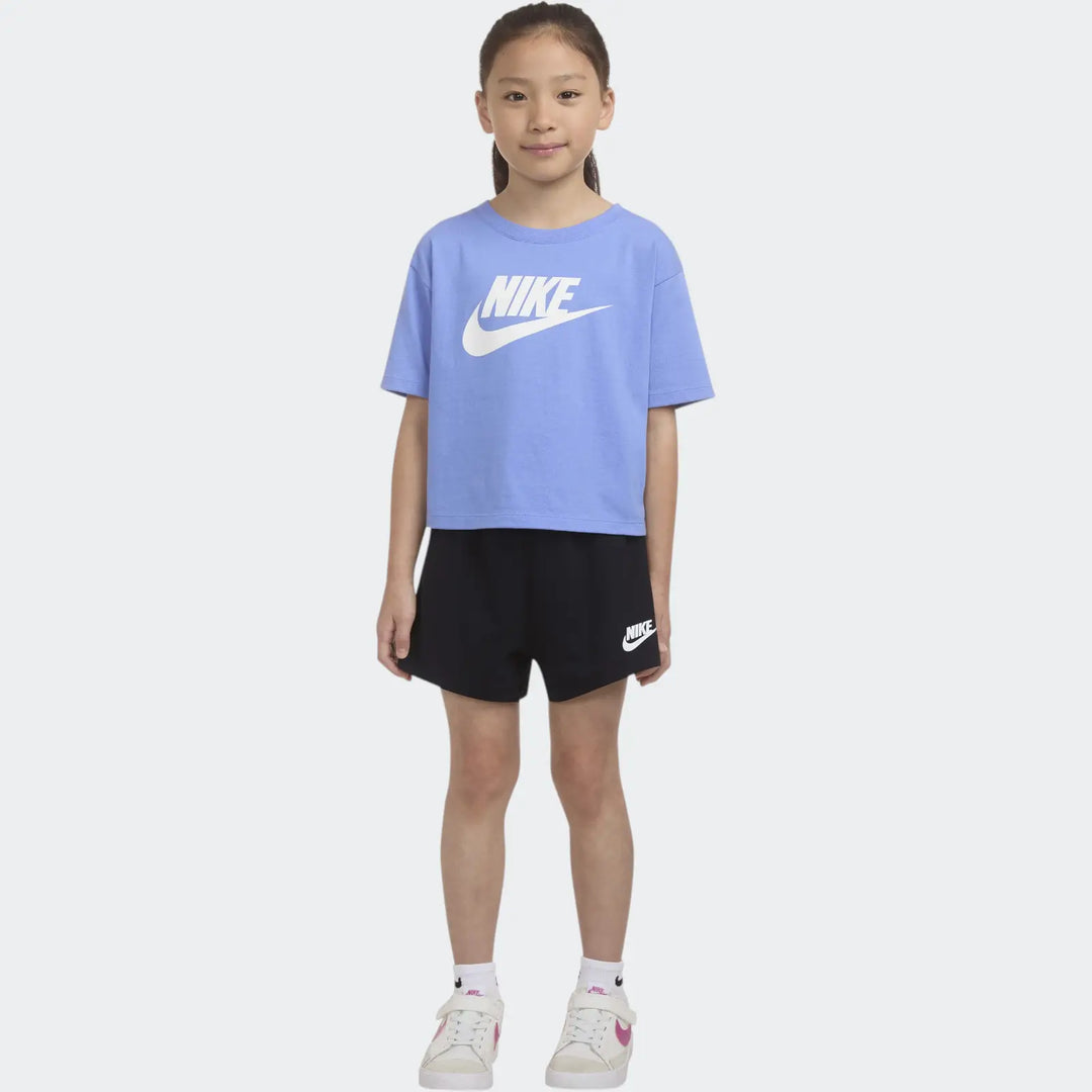 Nike Girls Jersey Shorts - Black