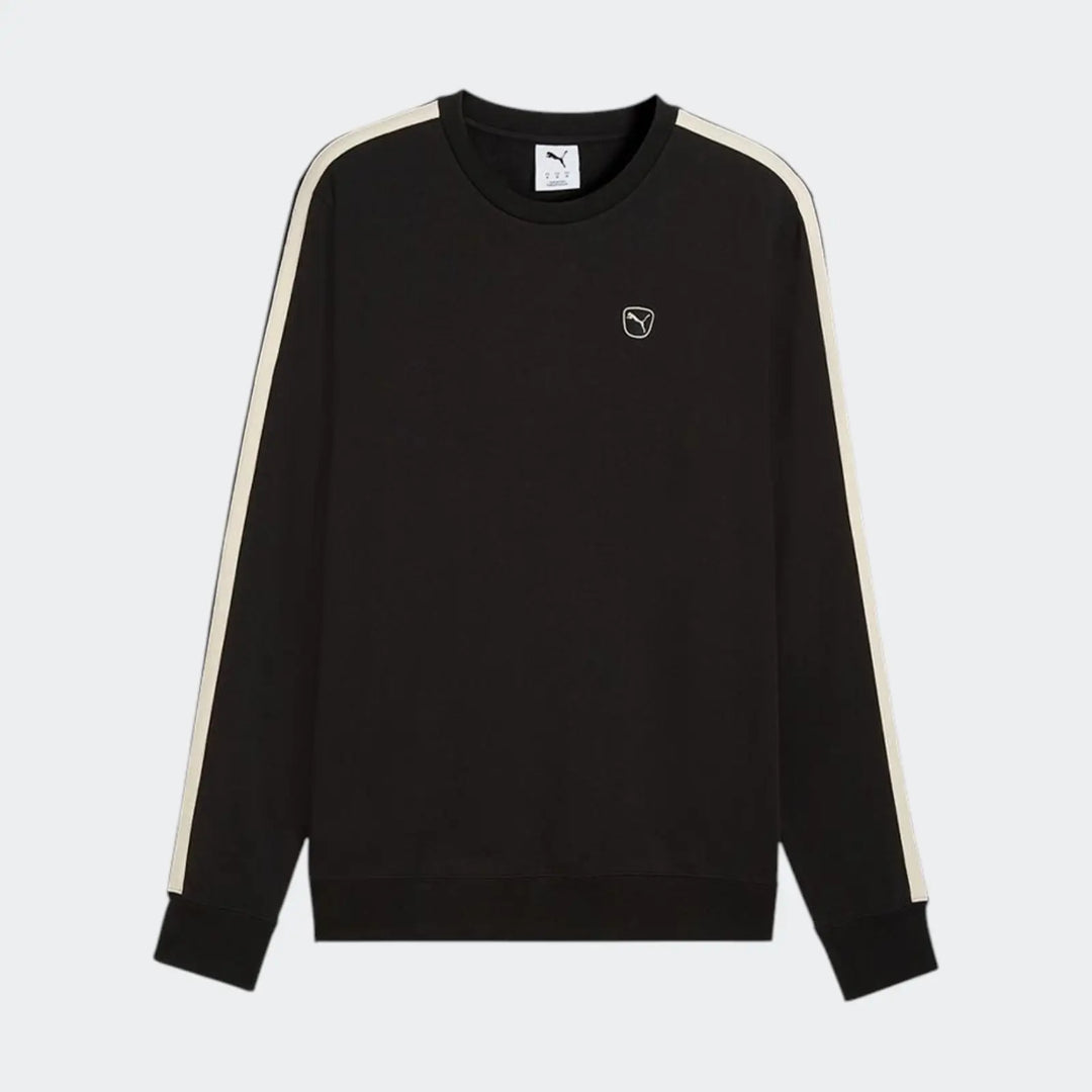 Ess Elevated Crew Tr Black Sweatshirts