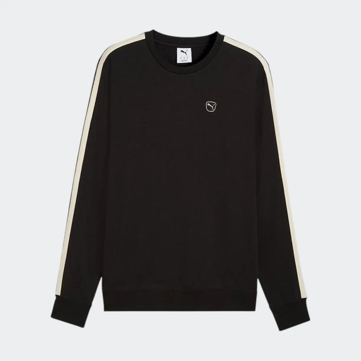Ess Elevated Crew Tr Black Sweatshirts