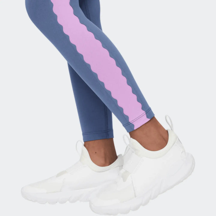 Nkg Swoosh Motion Dri-Fit Legg Blue Leggings