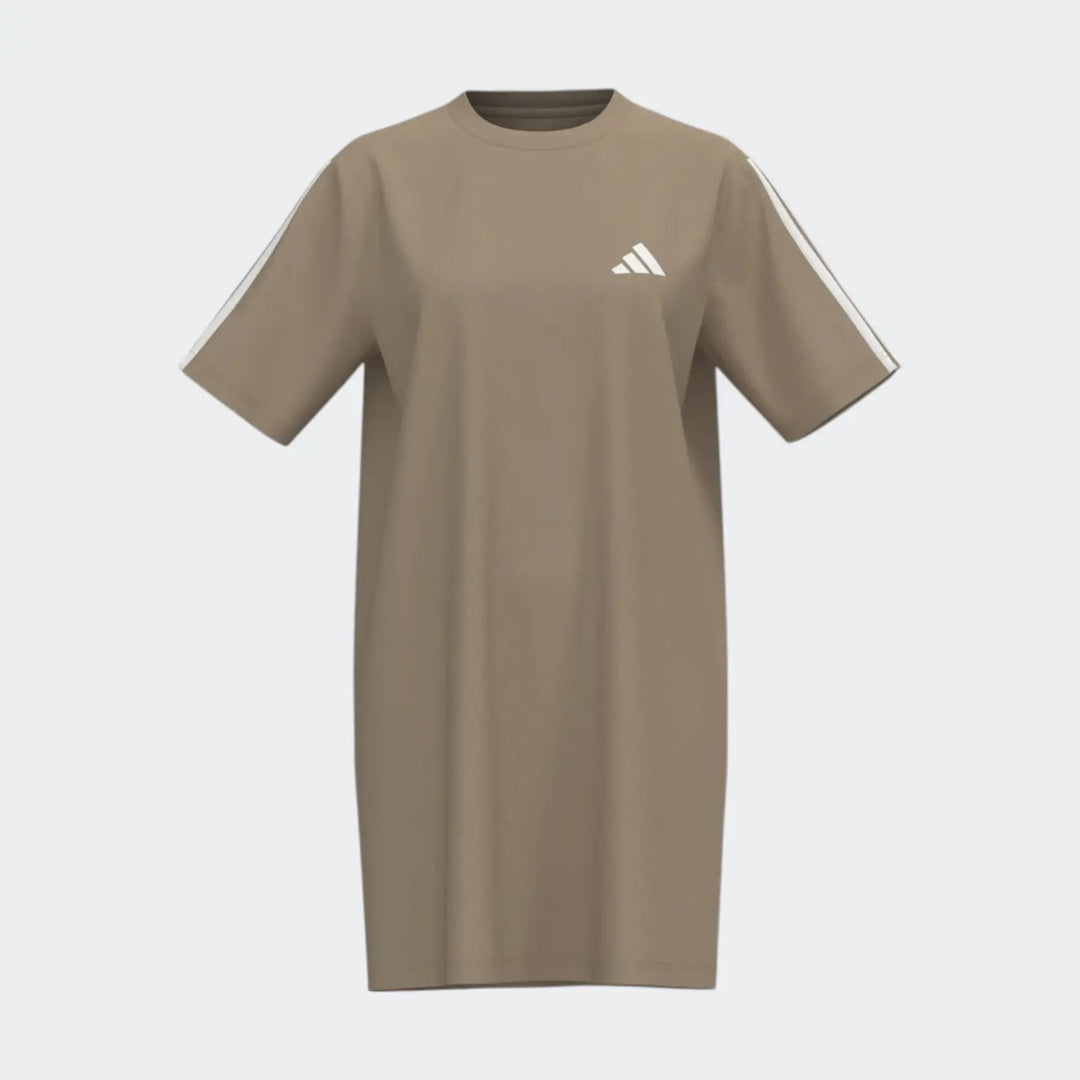 Womens 3 Stripe Boyfriend T-Shirt Dress