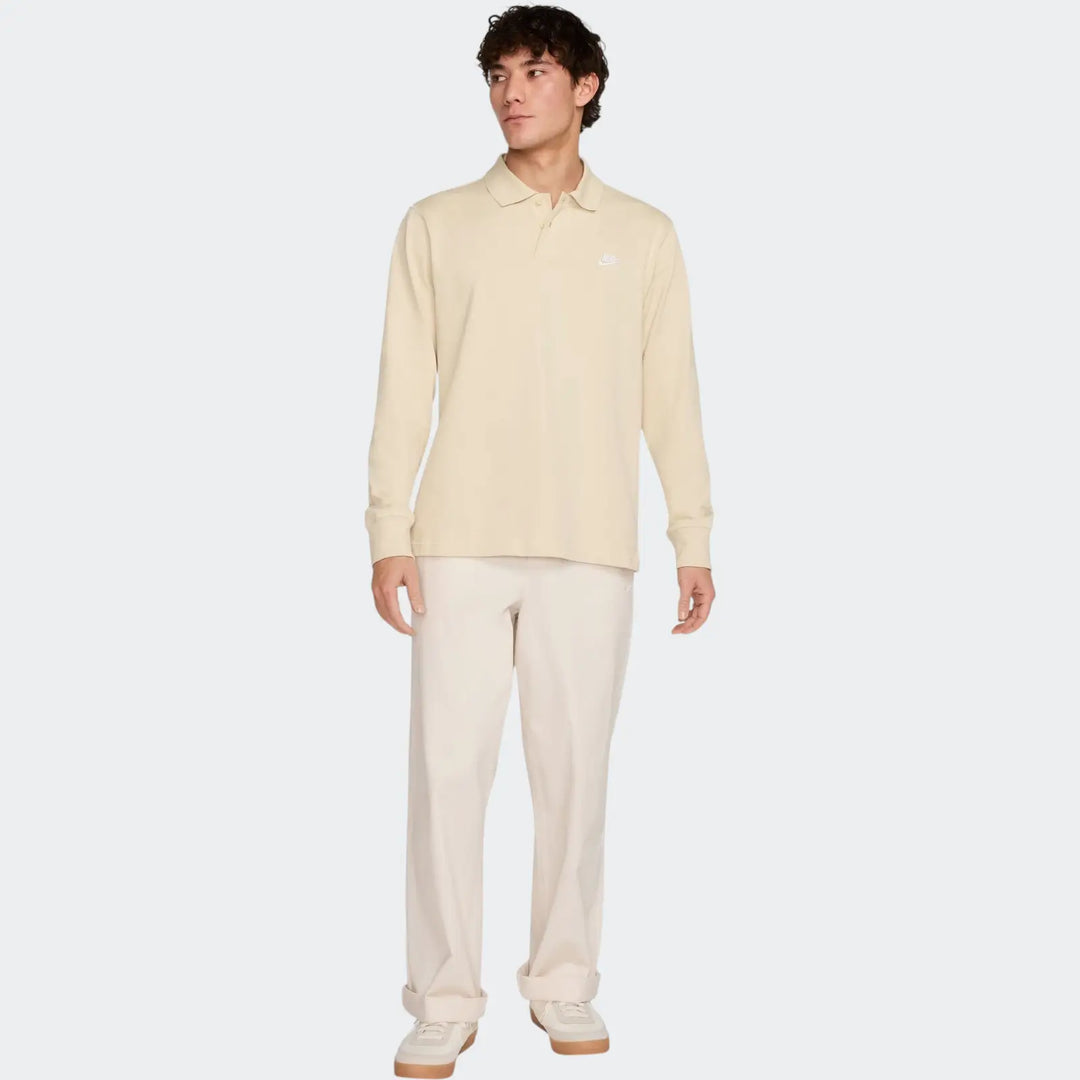Nike Club Men's Long-Sleeve Knit Polo – Rashid Cassim Sports