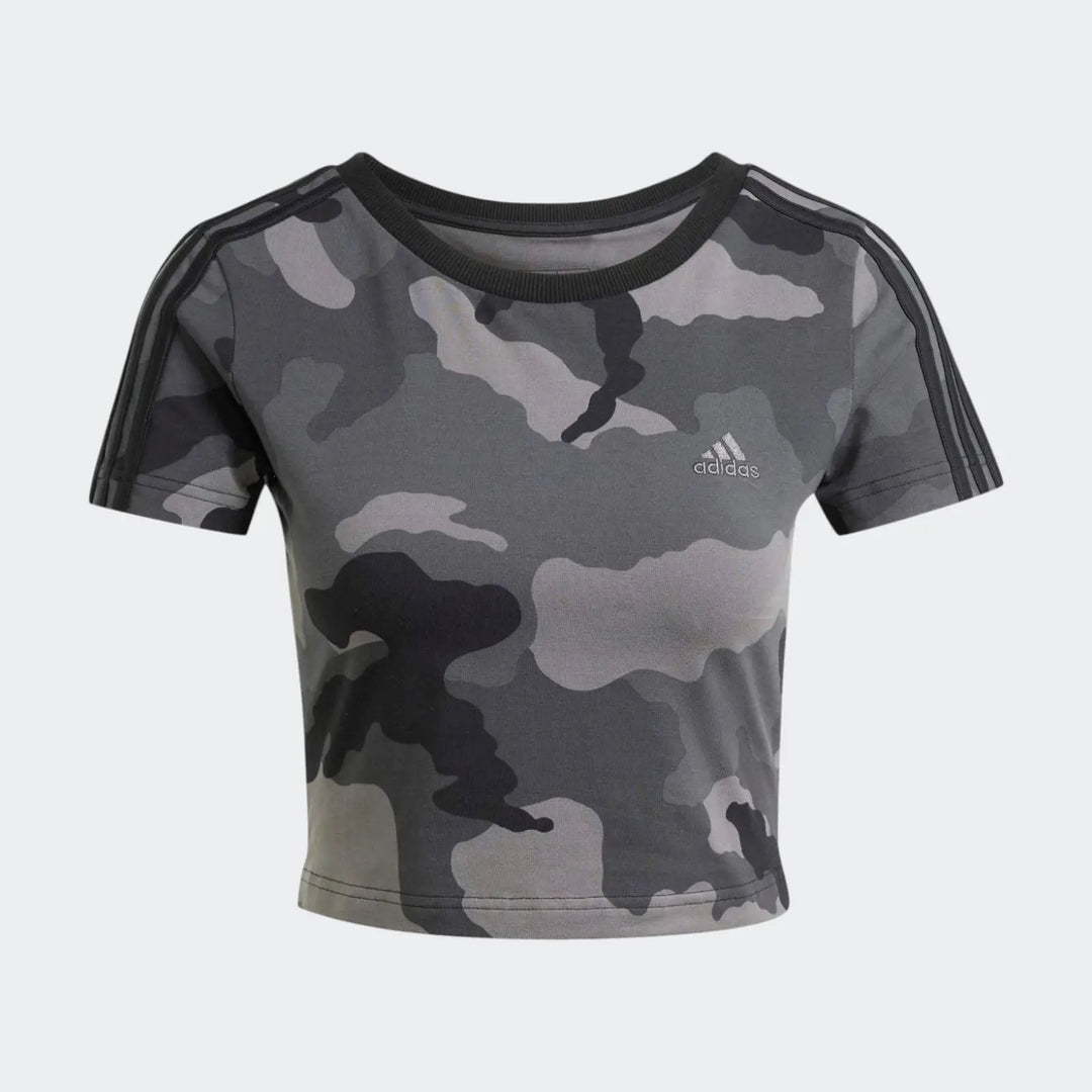 Essentials 3-Stripes Camo Print Baby T-Shirt