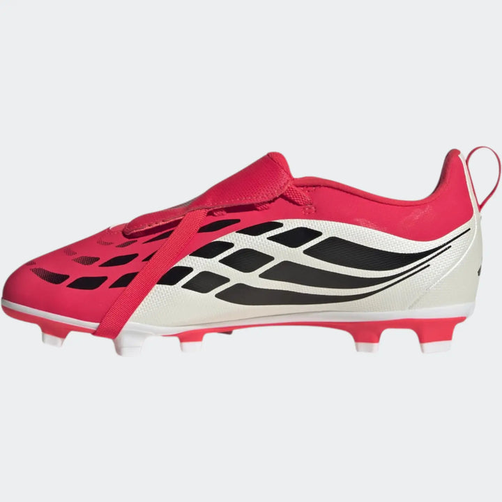 Predator Club Fold-Over Tongue Elastic Laces Firm Ground/Multi Ground Football Boots Kids