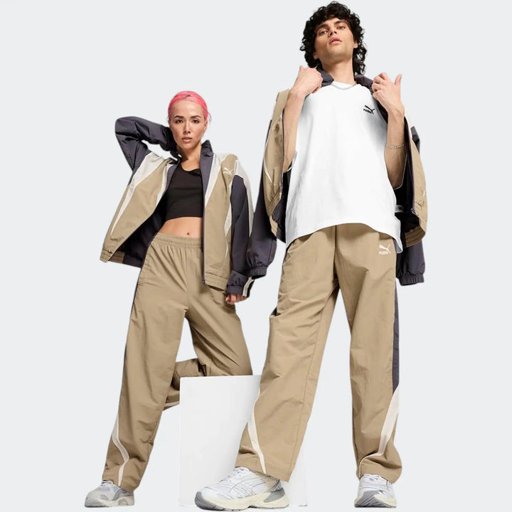 Club De Course Archive Brown Trackpants
