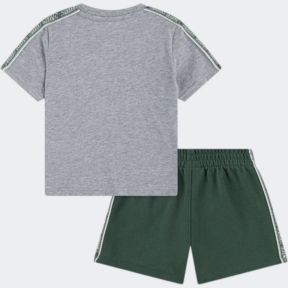 Nkn Poly Pack Knit Short Set Green Shorts