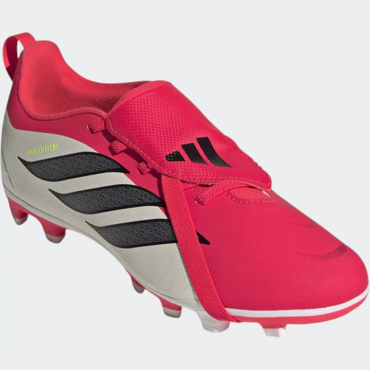 Predator Club Fold-Over Tongue Elastic Laces Firm Ground/Multi Ground Football Boots Kids