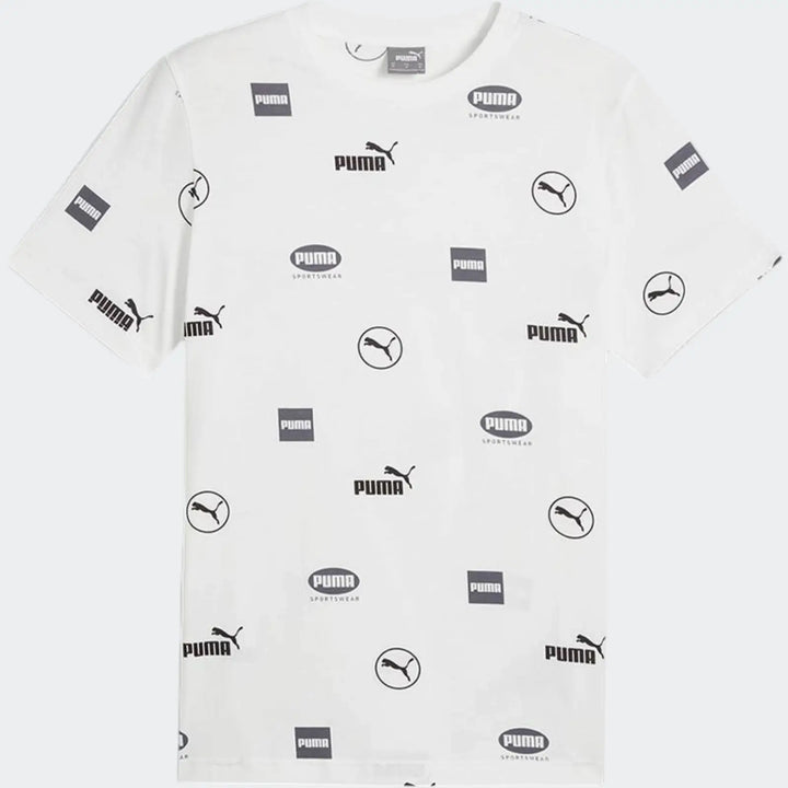 Puma Power Aop Tee White T-Shirts