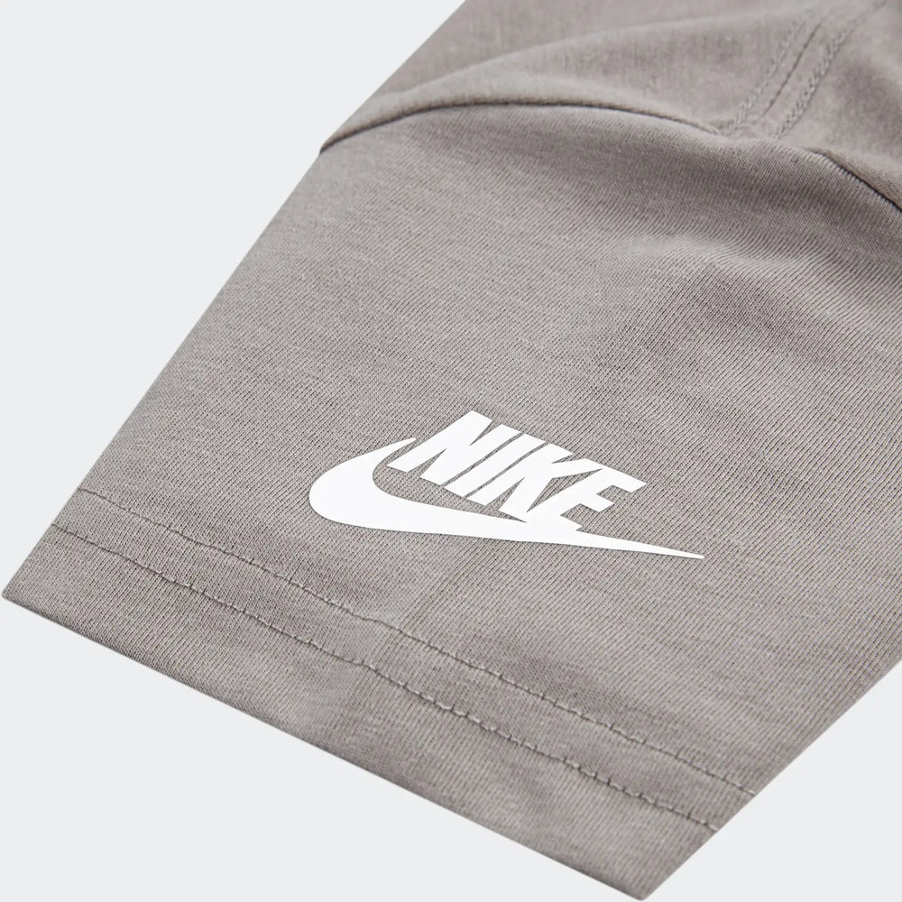 Nkb Nike Brandmark Swoosh Tee Grey T-Shirts