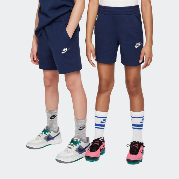 K Nsw Club Knit Short 6In Blue Shorts