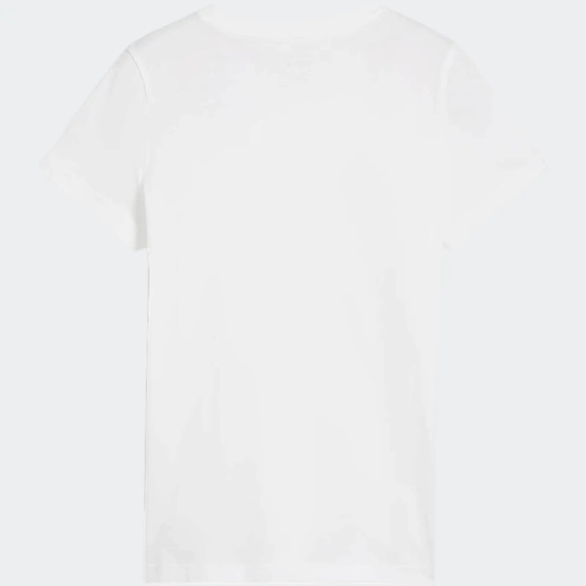 Ess +Script Mettallic Tee White T-Shirts
