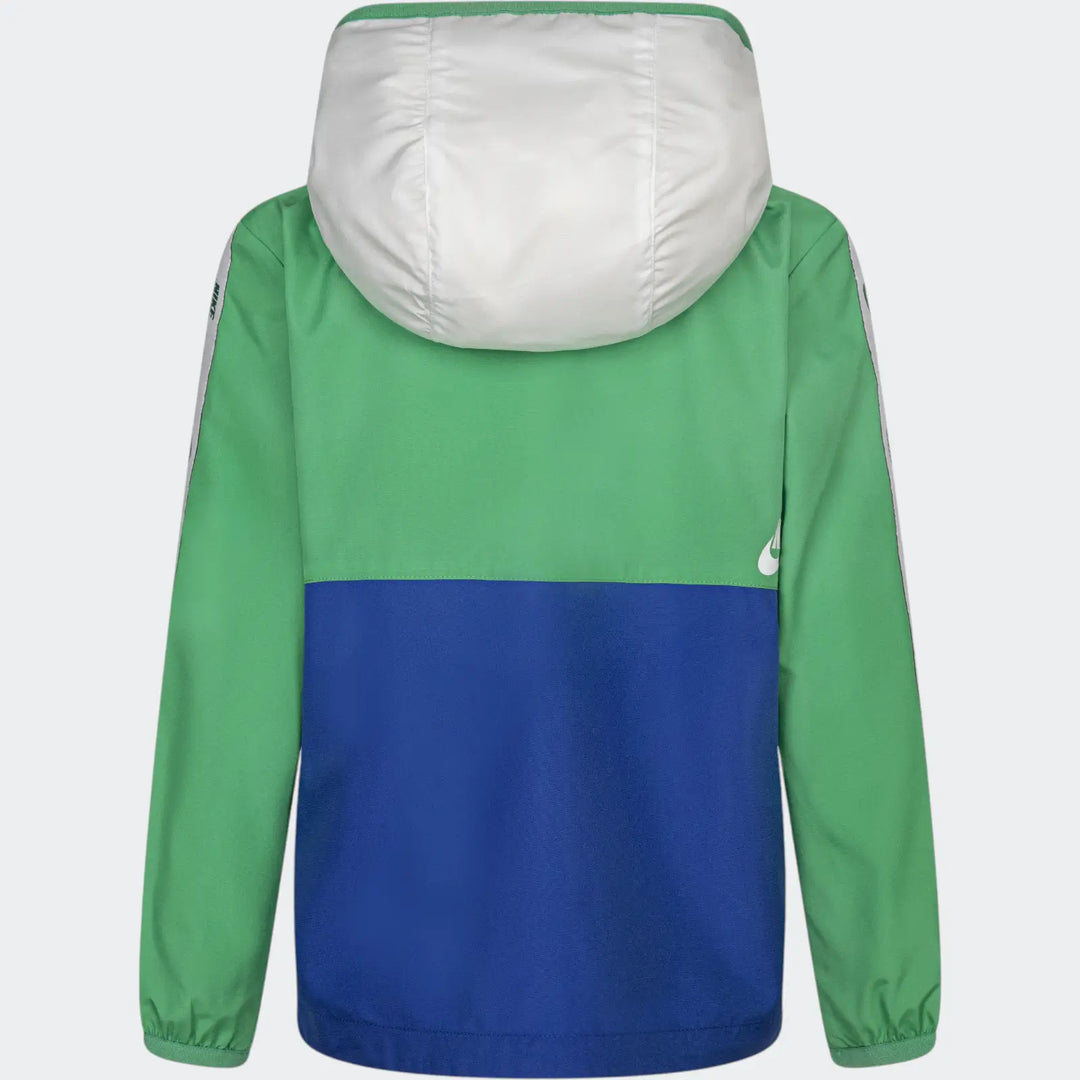 Nkn Color Block Jacket Green Jackets
