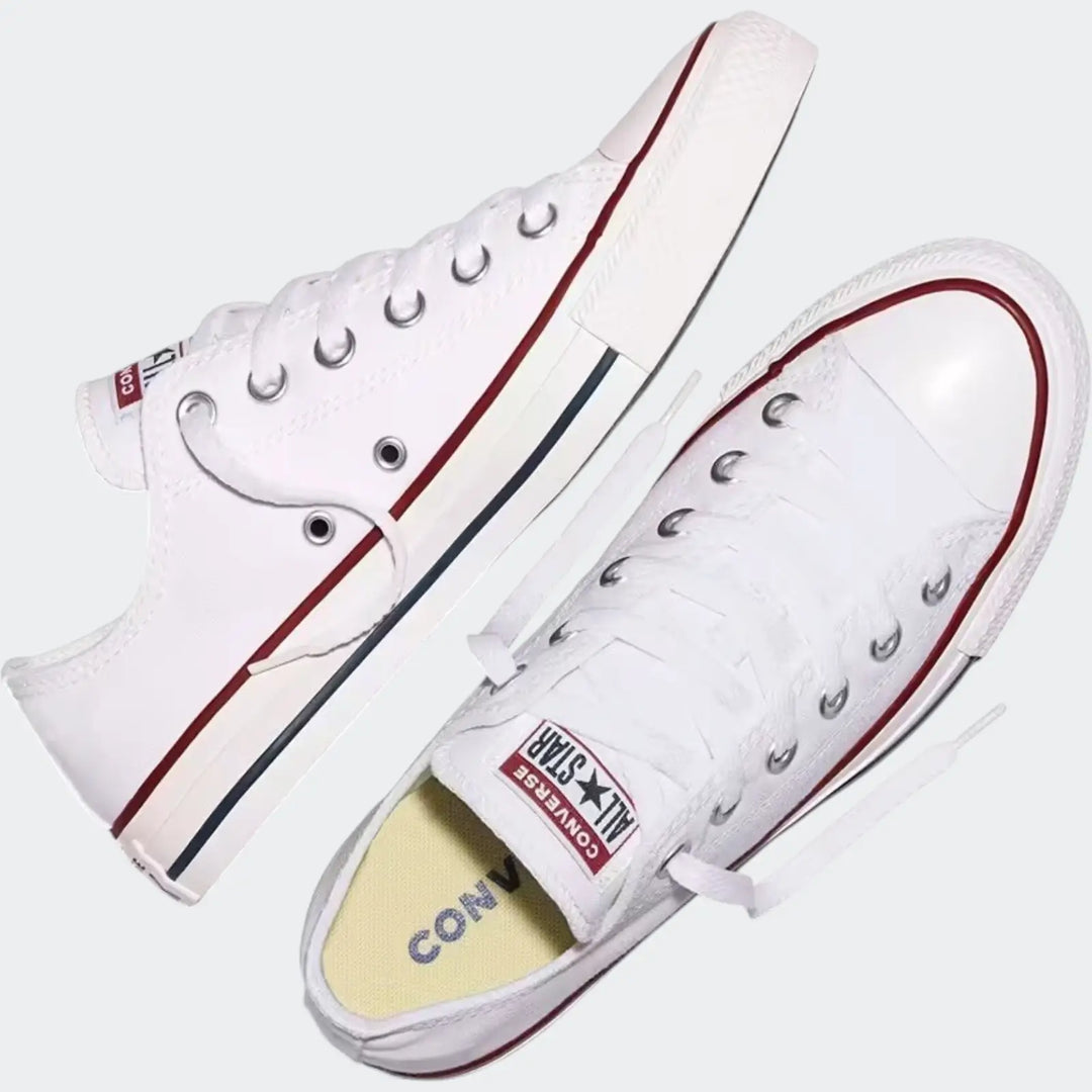 All Star Lo Unisex White Sneakers