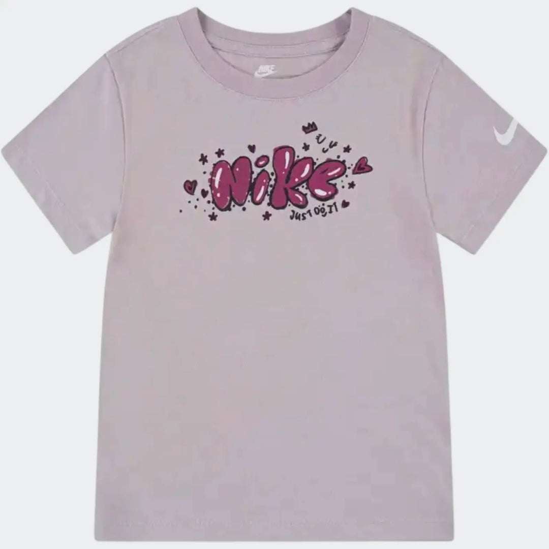 Nkg Essentials Aop Ringlet Tee Purple T-Shirts