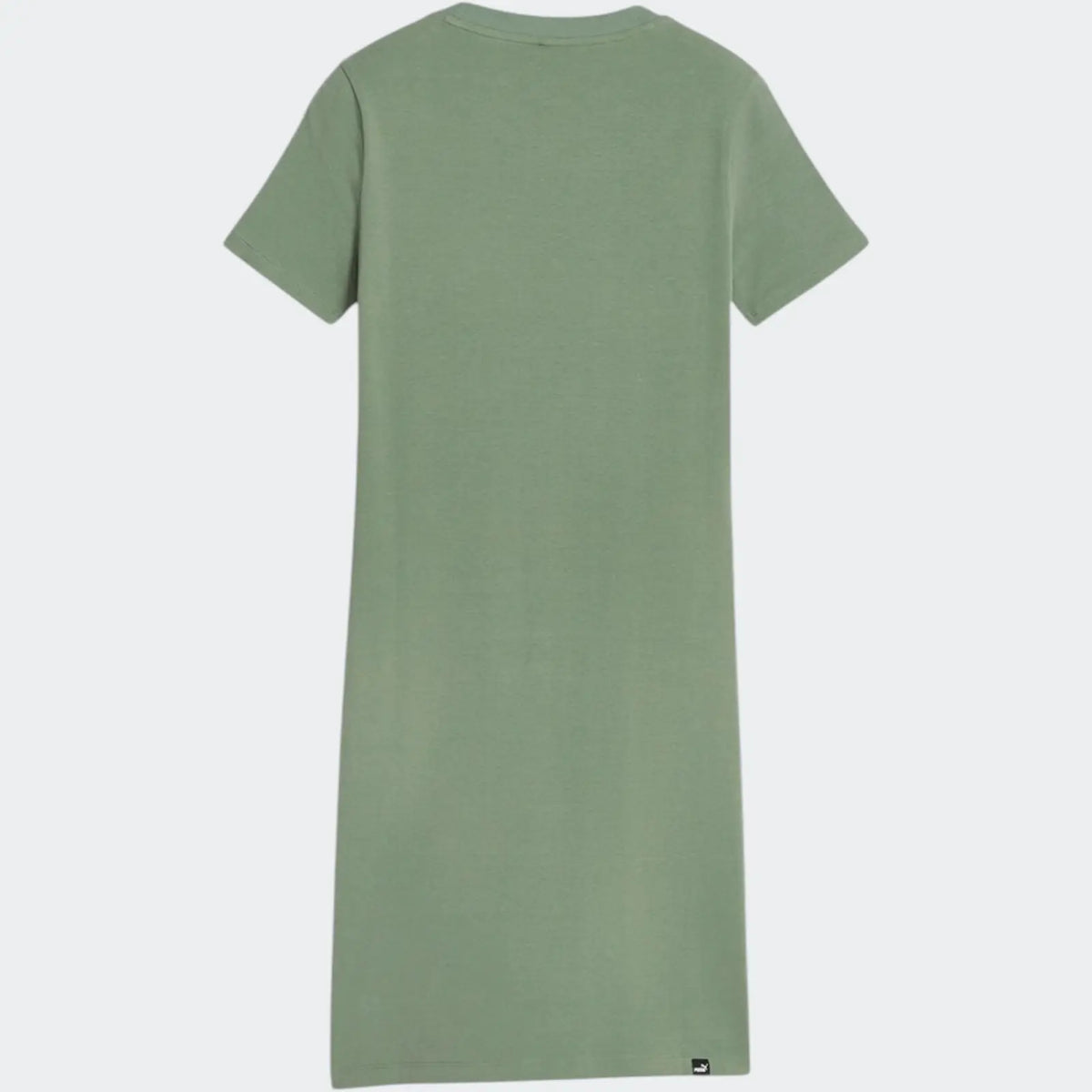 Ess Slim Tee Dress Green Dresses
