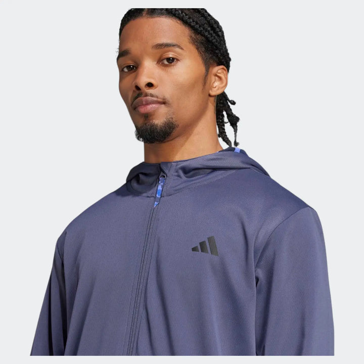 Train Essentials Camo Full-Zip Hoodie