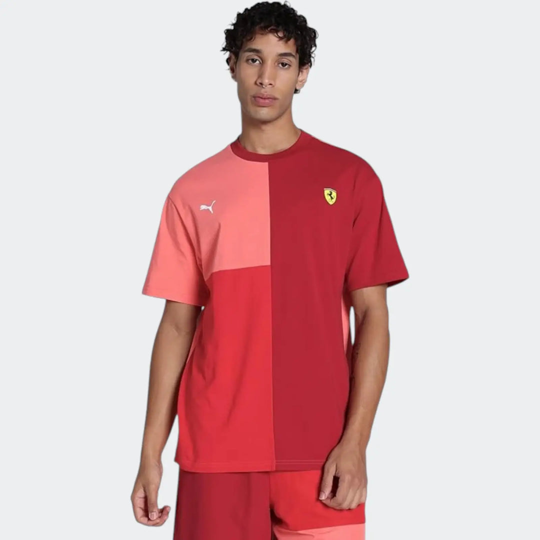 Ferrari Race Lifestyle Tee Red T-Shirts