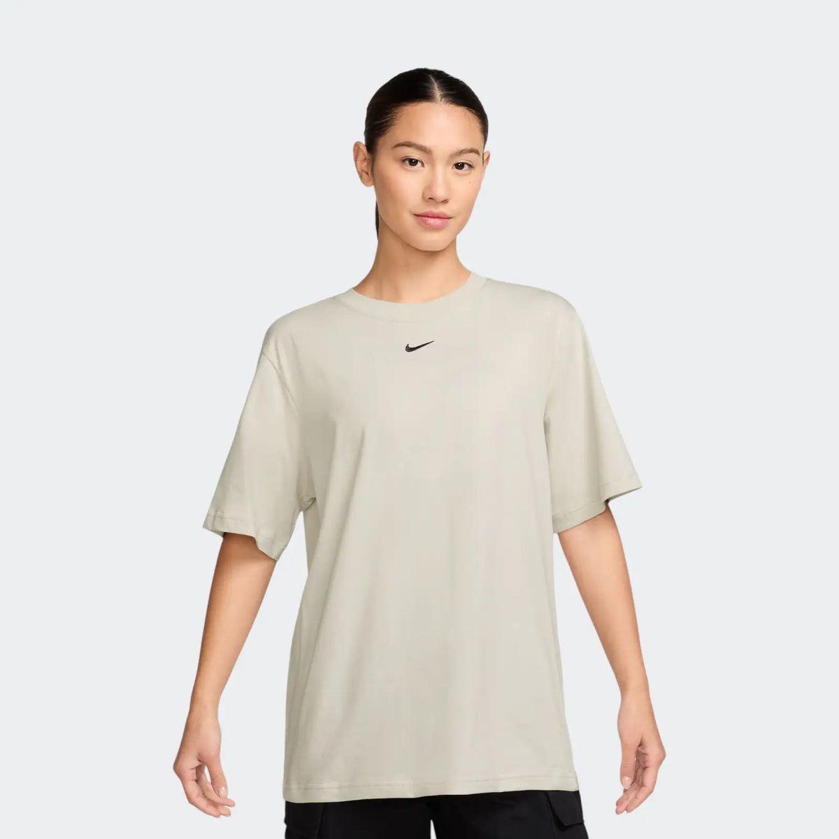W Nsw Tee Essntl Lbr Beige T-Shirts