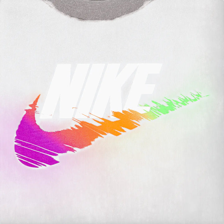 Nkb Nike Brandmark Swoosh Tee Grey T-Shirts