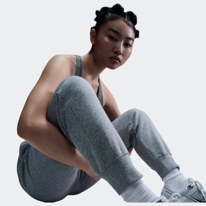 W Nsw Phnx Flc Mr Pant Std Grey Sweatpants