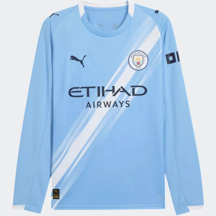 Mcfc Hm Ls Jsy 25/26 Blue Jersey