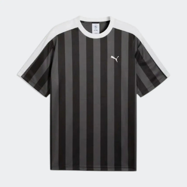 Ess Relaxed Stripped Football Jsy Black Jersey