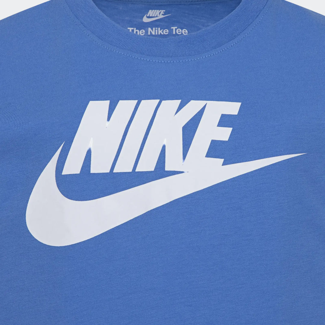 Nike Boys Futura Evergreen T-Shirt - Blue