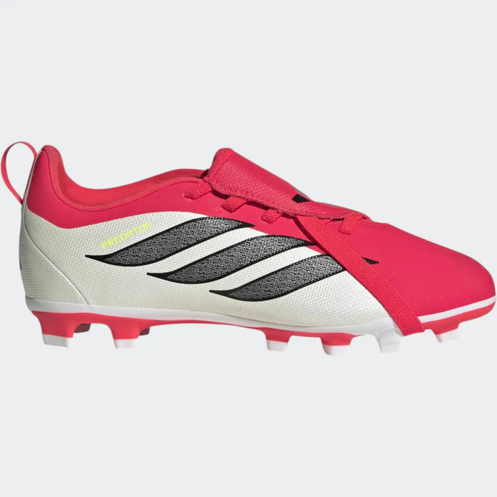 Predator Club Fold-Over Tongue Elastic Laces Firm Ground/Multi Ground Football Boots Kids