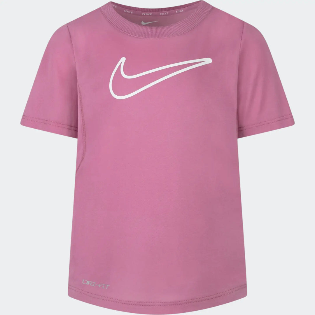 Nike Girls All Day Play Dri-FIT T-Shirt - Pink