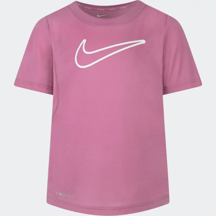 Nike Girls All Day Play Dri-FIT T-Shirt - Pink