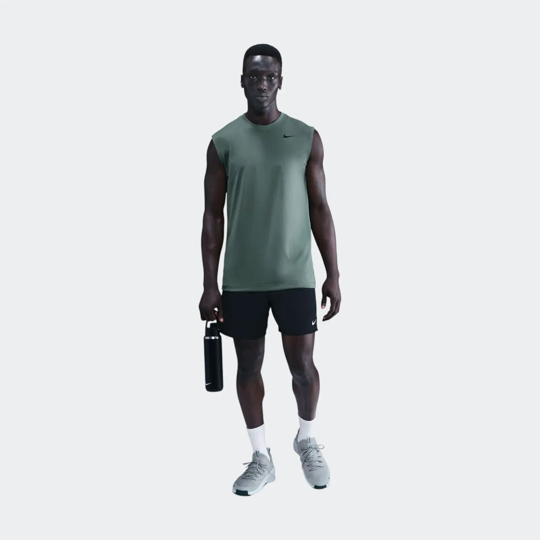 M Nk Df Tee Rgld Sl Reset Green Tops