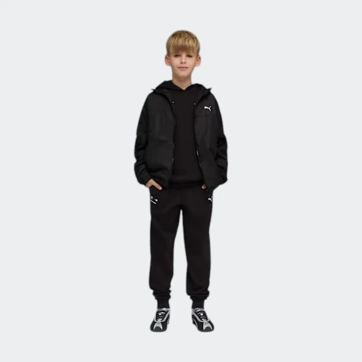 Bmw Mms Kids Ess Pants Black Pants