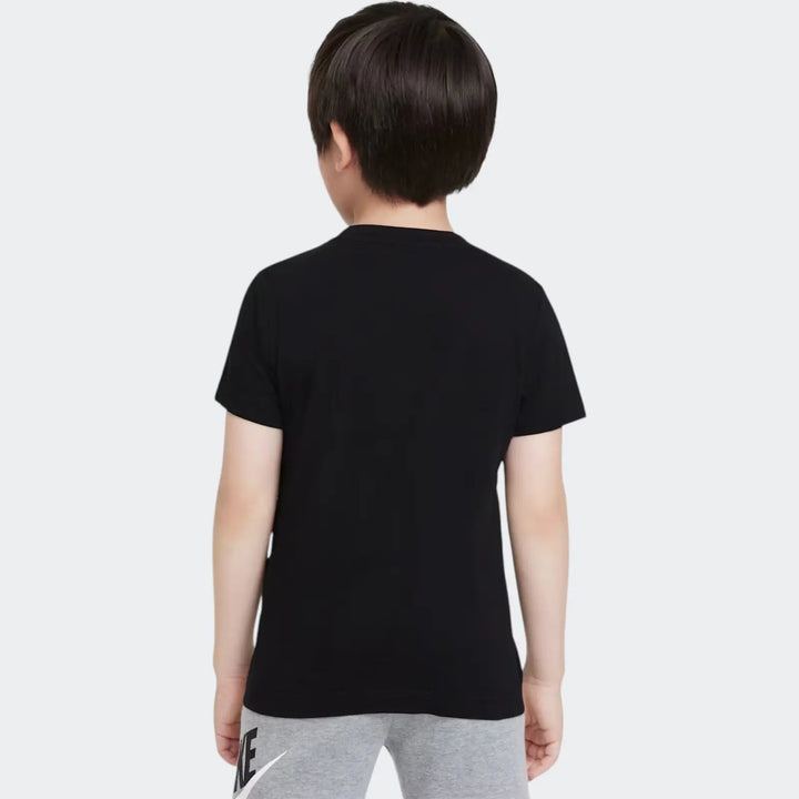 Nkn Nsw Embroid Futura Tee Black T-Shirts