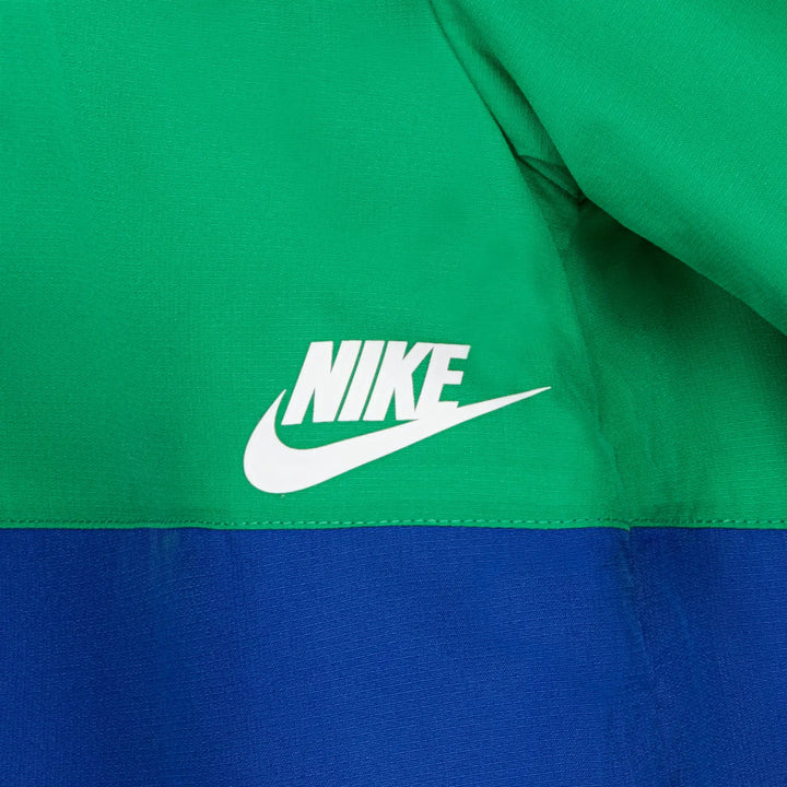 Nkn Color Block Jacket Green Jackets