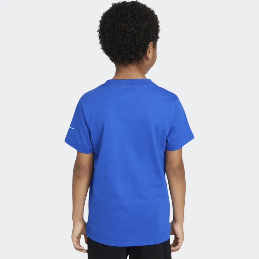 Nkb Nike Sportwear Swoosh Tee Blue T-Shirts