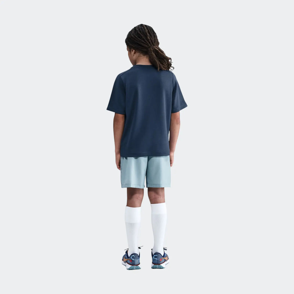 B Nk Df Multi Ss Top Hbr Blue Tops