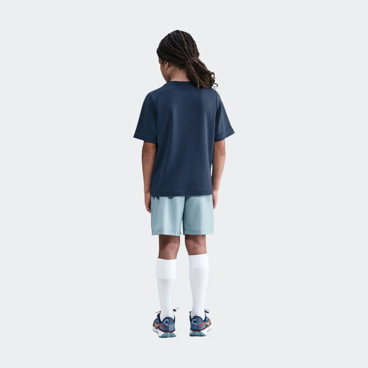 B Nk Df Multi Ss Top Hbr Blue Tops