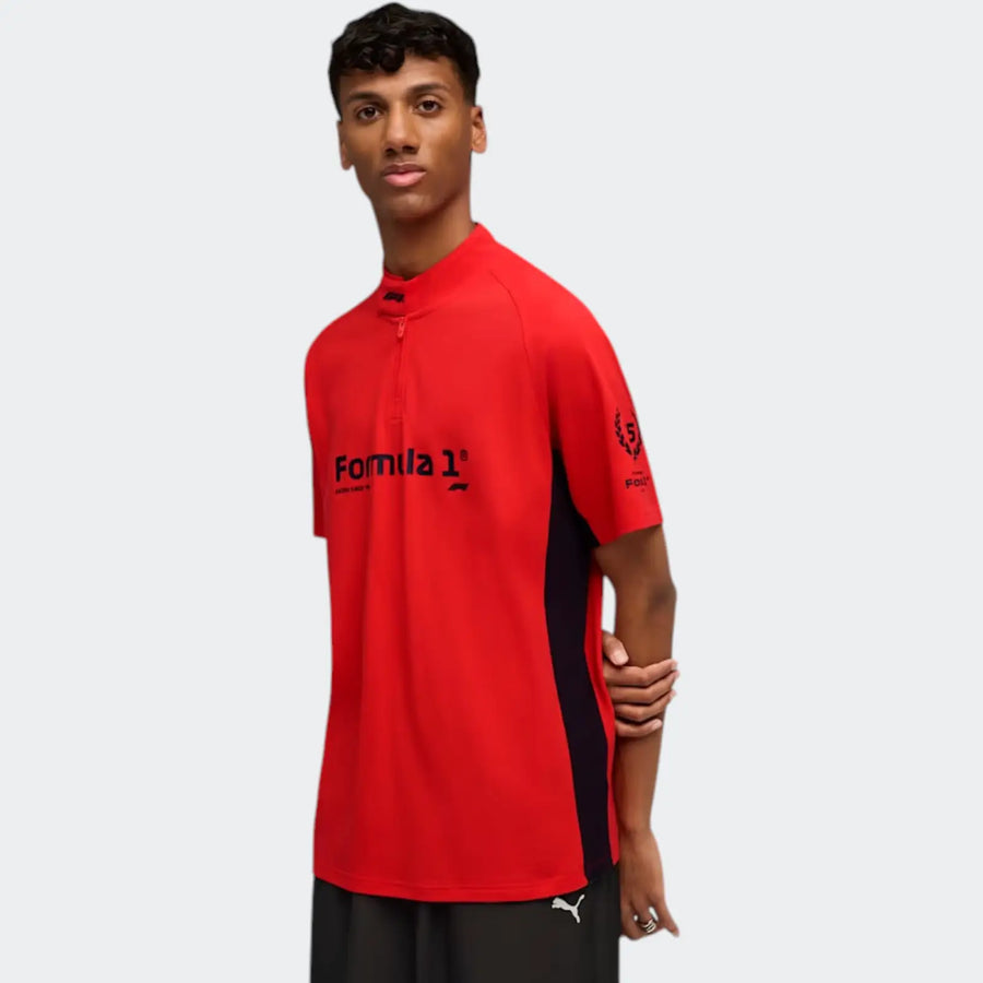 F1 Polo 75Yrs Red Polo Shirts