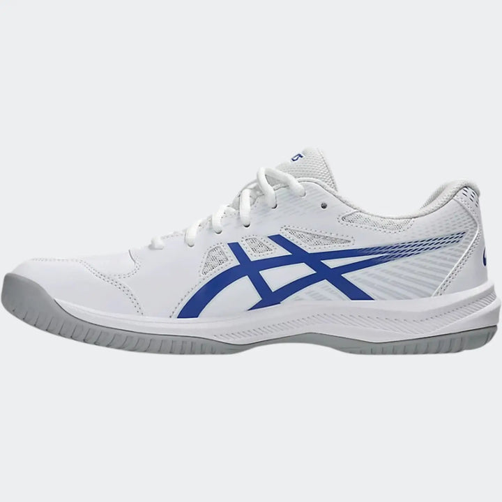Court Slide 4 White Sneakers