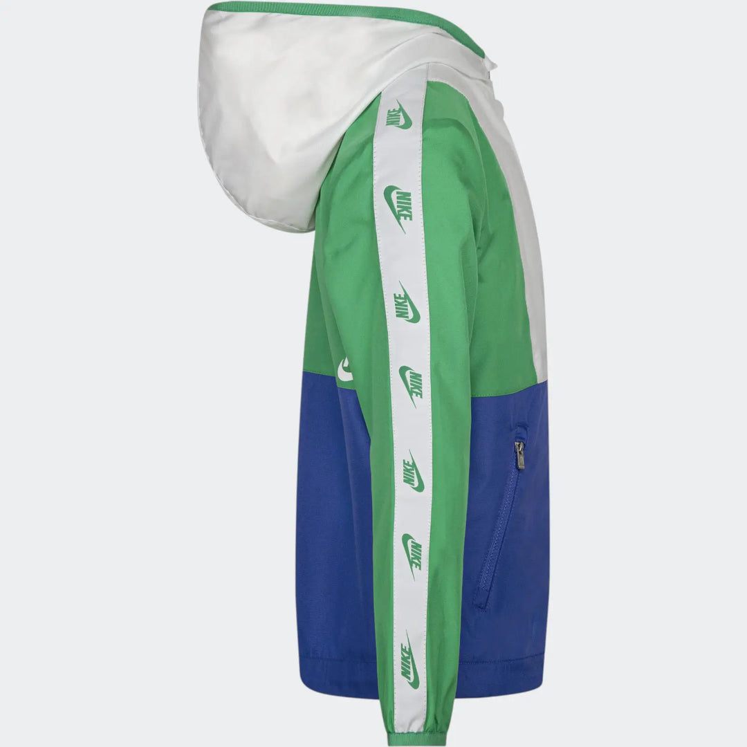 Nkn Color Block Jacket Green Jackets