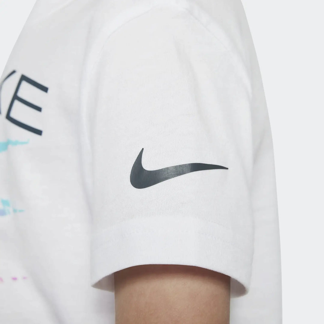 Nike Boys Sportswear Swoosh T-Shirt - White
