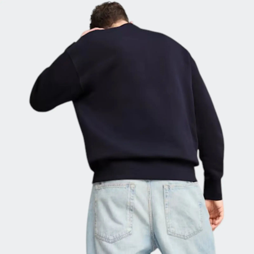 Premium Ess Relaxed Blue Sweaters