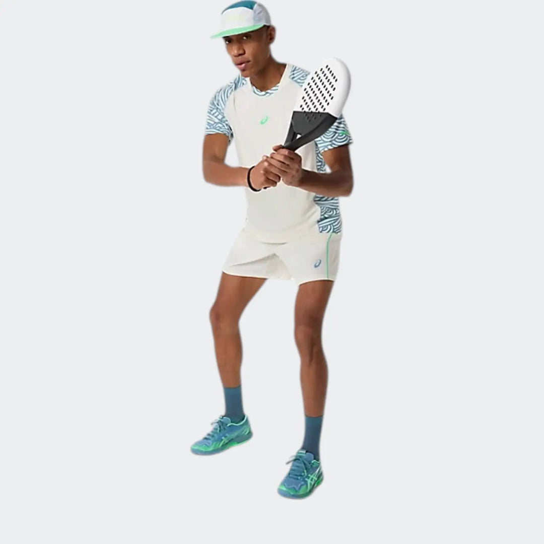 Padel Court All Over Print Ss Top White T-Shirts