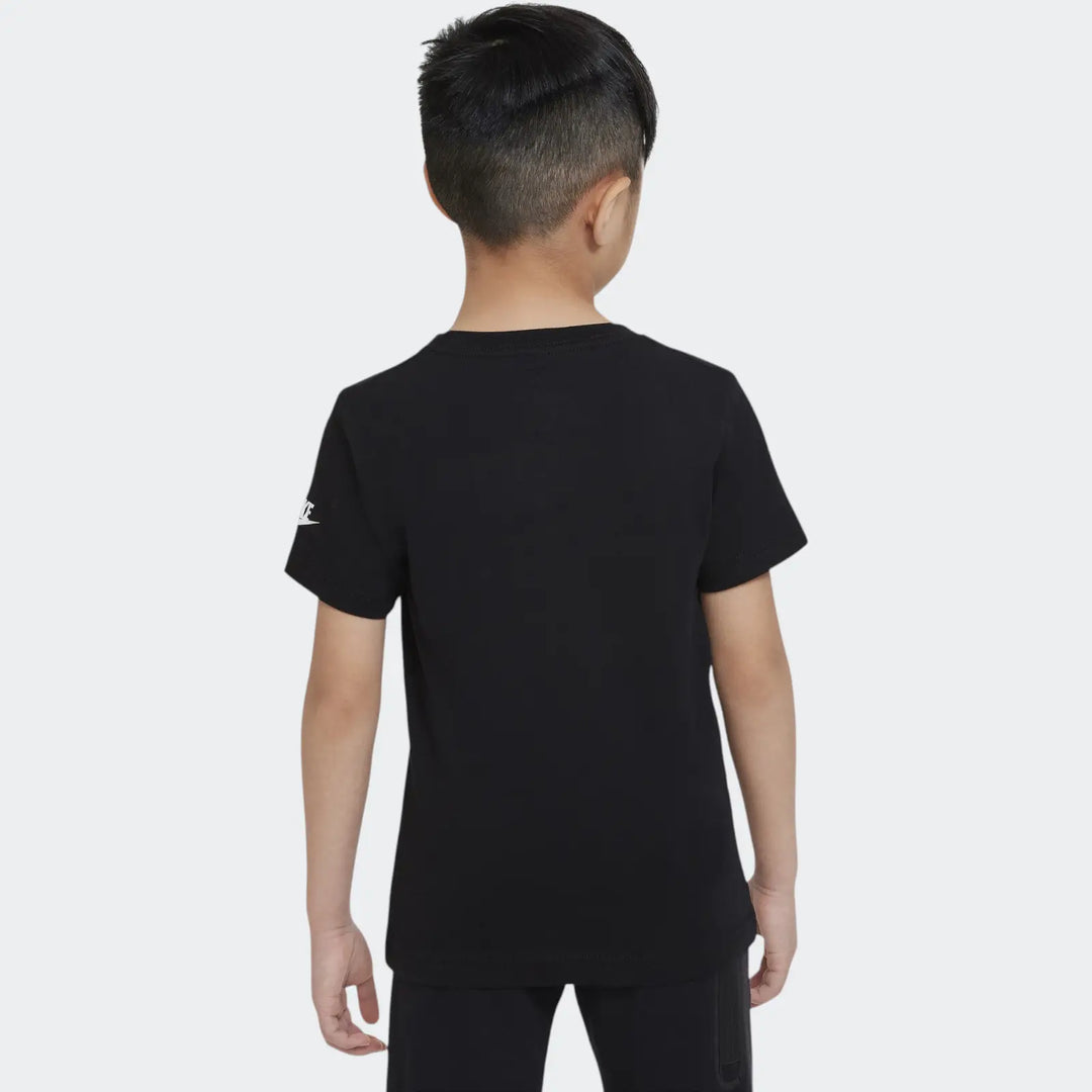 Nike Boys Futura Evergreen T-Shirt - Black