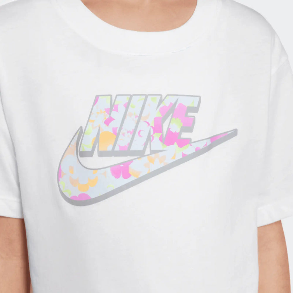 Nlg Flow-Ral Boxy Graphic Tee White T-Shirts